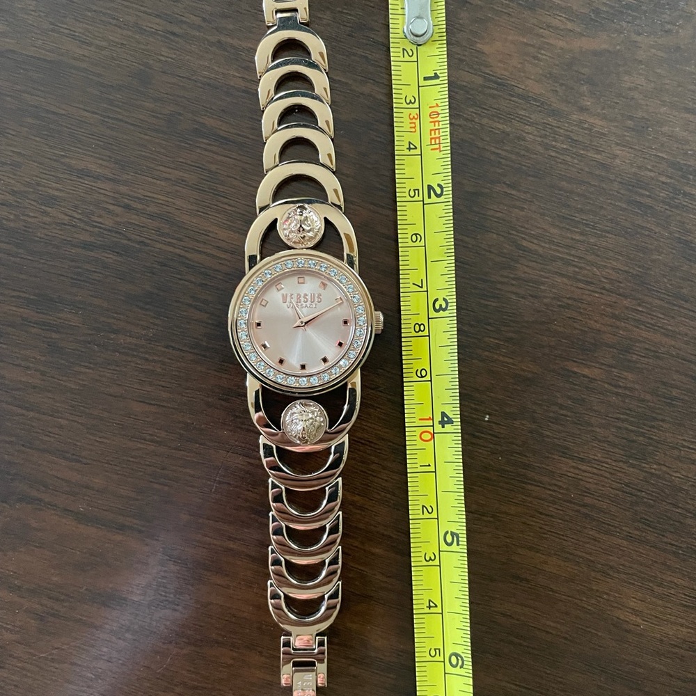 Versace Versus Rose Goldtone Bracelet Watch - Picture 4 of 4